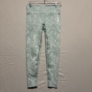 Gymshark Textured Teal Leggings